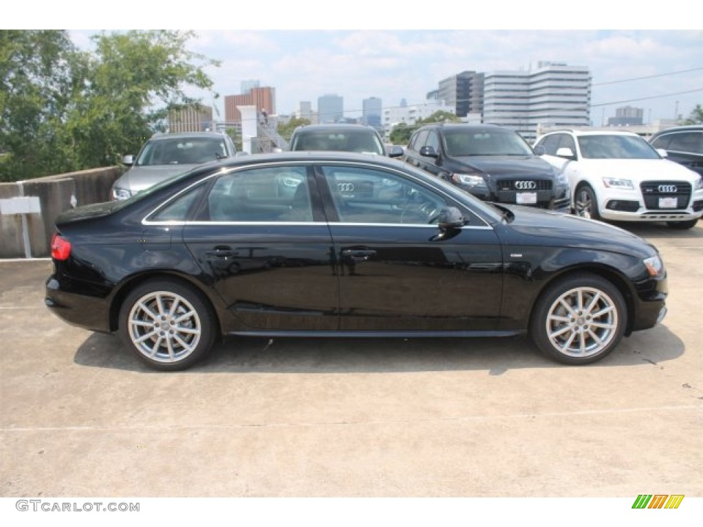 Brilliant Black 2016 Audi A4 2.0T Premium quattro Exterior Photo #107416650