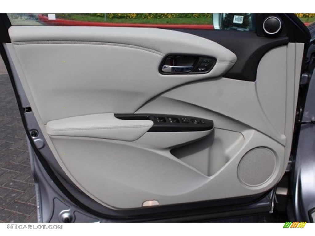 2016 Acura RDX Advance AWD Graystone Door Panel Photo #107417234