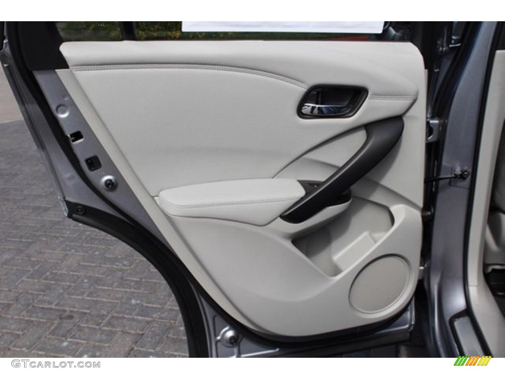 2016 Acura RDX Advance AWD Graystone Door Panel Photo #107417282