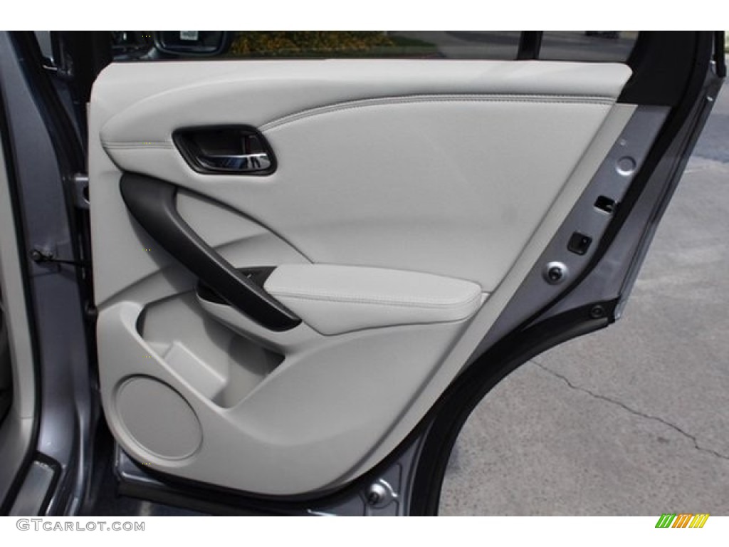 2016 Acura RDX Advance AWD Graystone Door Panel Photo #107417364