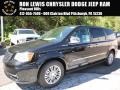 2016 Brilliant Black Crystal Pearl Chrysler Town & Country Touring-L  photo #1