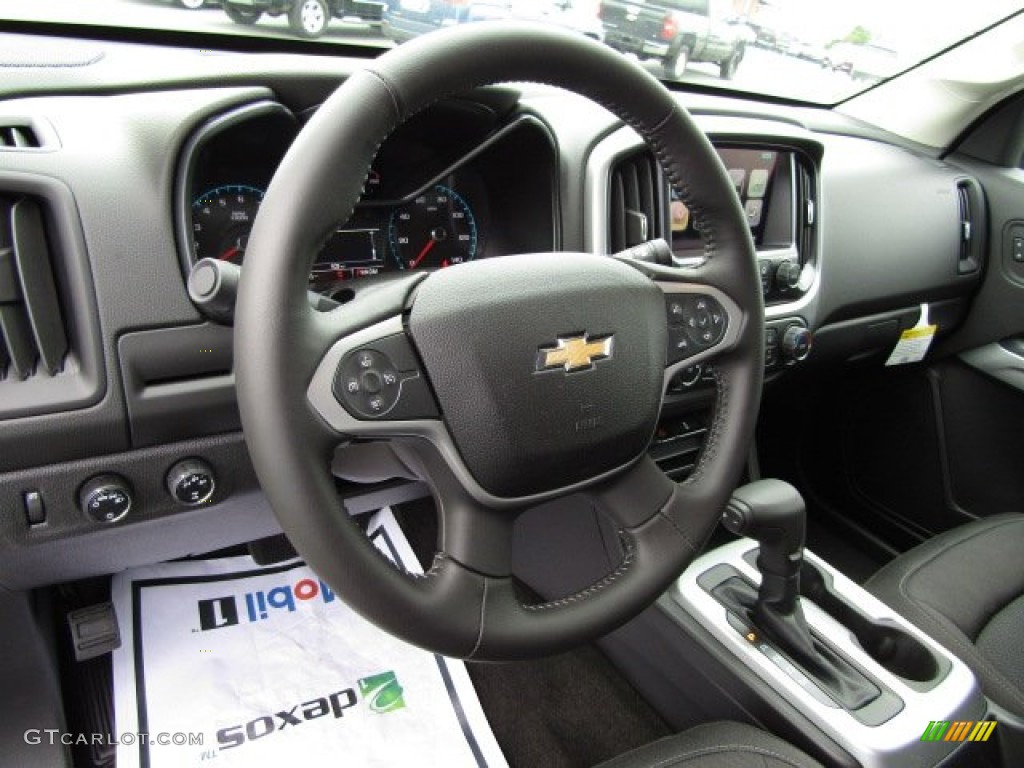 2016 Colorado LT Extended Cab 4x4 - Black / Jet Black photo #23