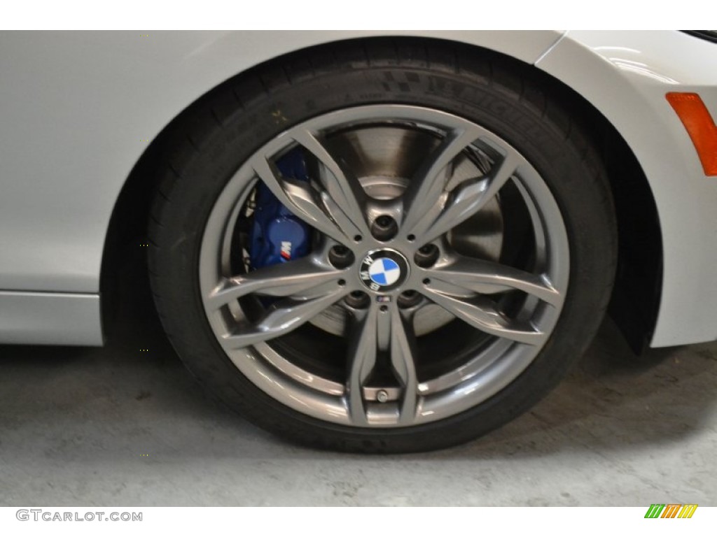 2016 M235i Coupe - Glacier Silver Metallic / Black photo #3