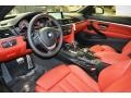  2016 4 Series 428i Convertible Coral Red Interior