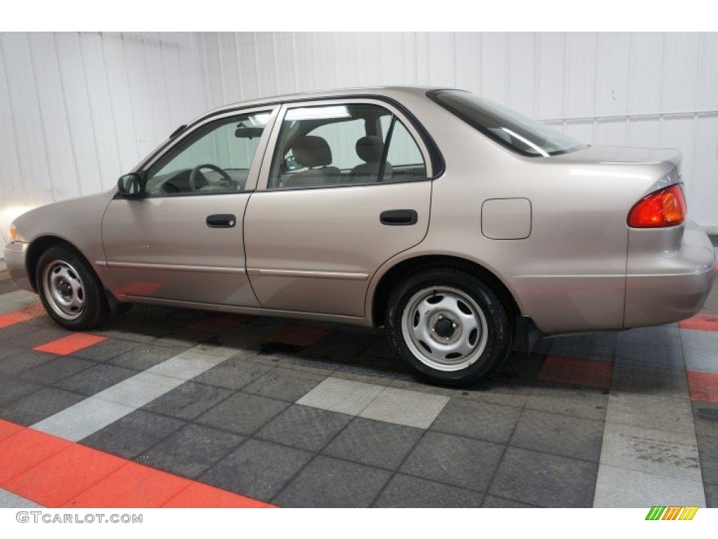2002 Corolla LE - Sandrift Metallic / Pebble Beige photo #11