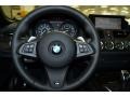 2016 BMW Z4 Black Interior Steering Wheel Photo