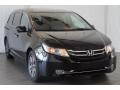 2016 Crystal Black Pearl Honda Odyssey Touring  photo #2