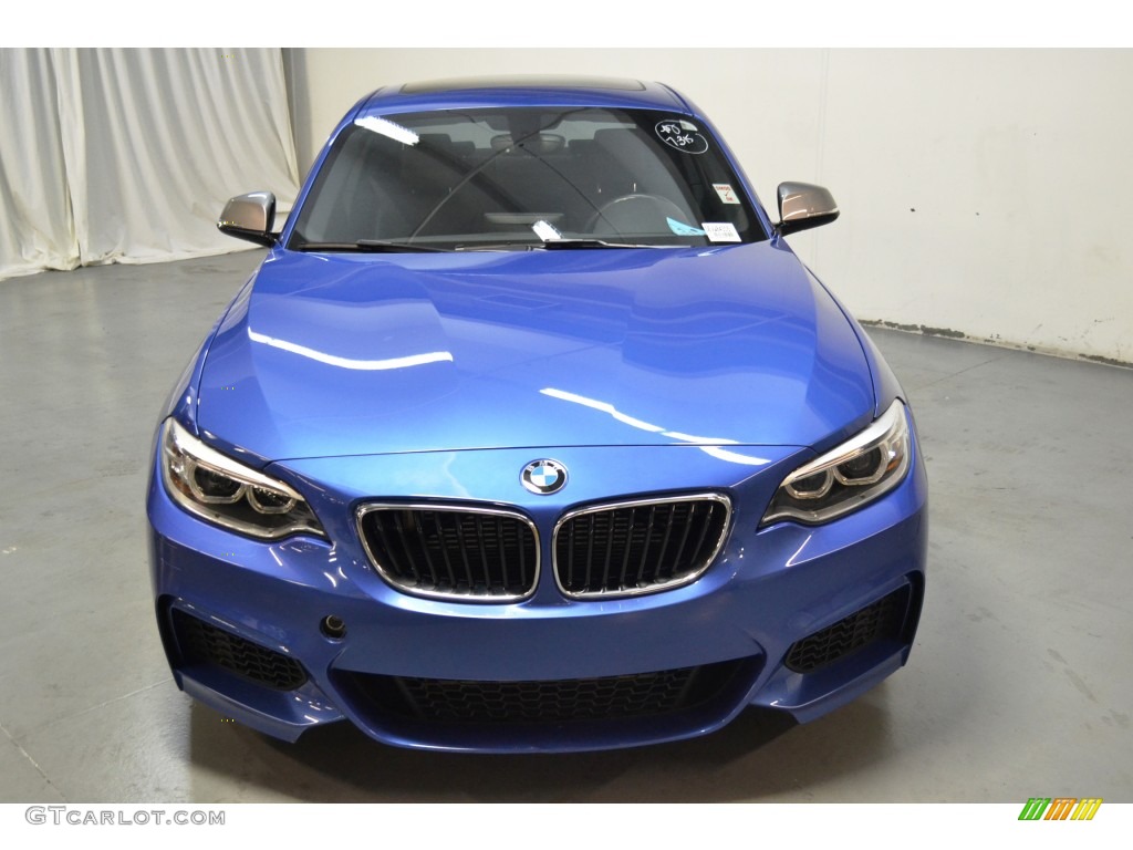 Estoril Blue Metallic 2015 BMW 2 Series M235i Coupe Exterior Photo #107426297