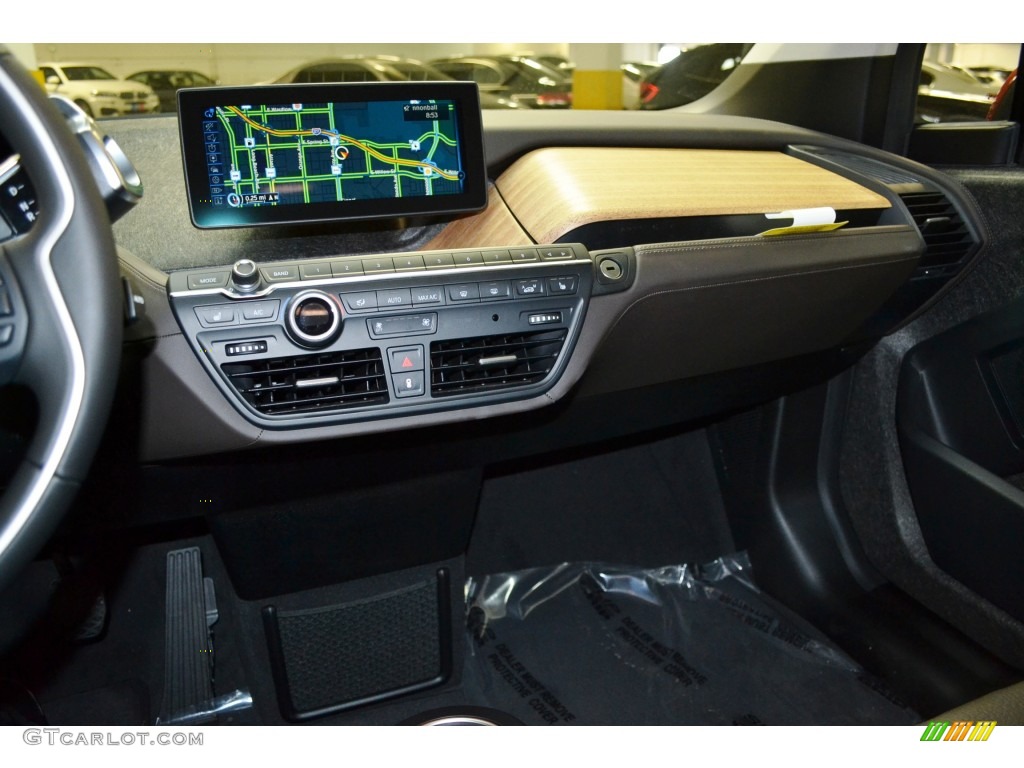 2015 BMW i3 Standard i3 Model Tera Dalbergia Brown Full Natural Leather Dashboard Photo #107426642