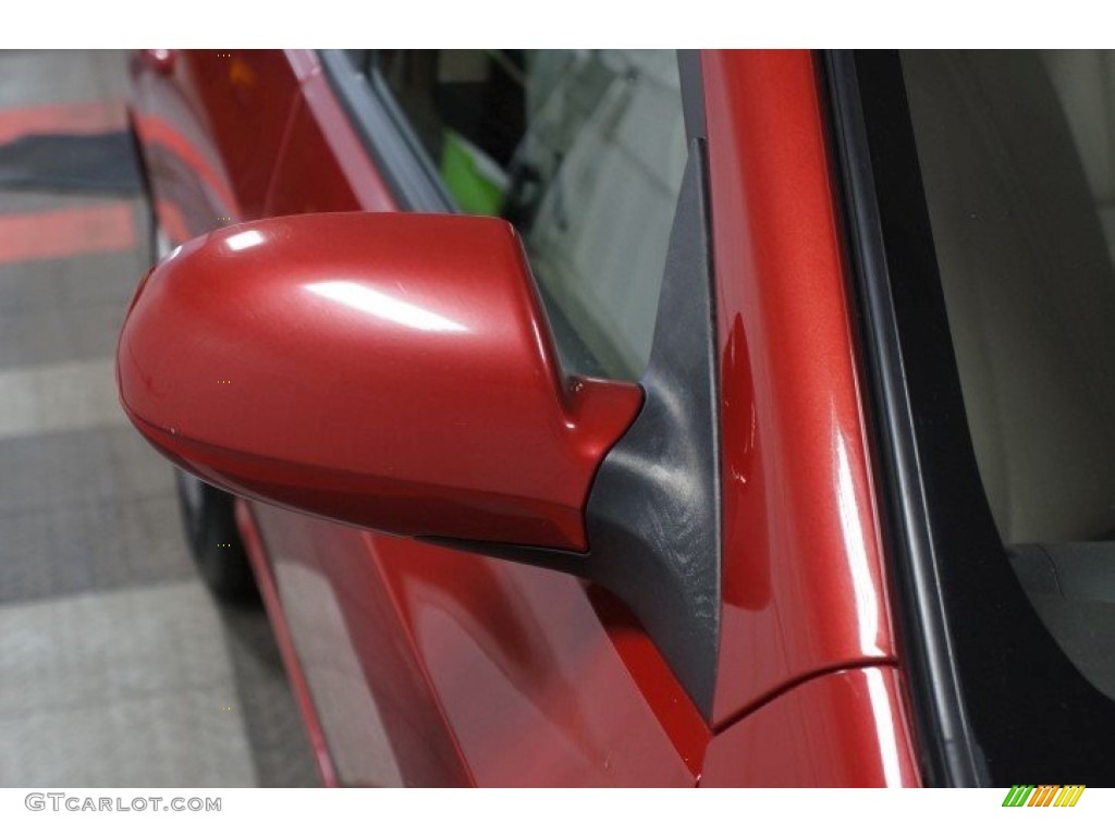 2008 Elantra SE Sedan - Apple Red Pearl / Beige photo #39
