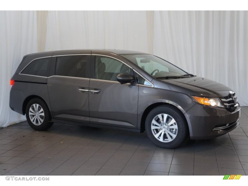 Smoky Topaz Metallic 2016 Honda Odyssey EX-L Exterior Photo #107426975