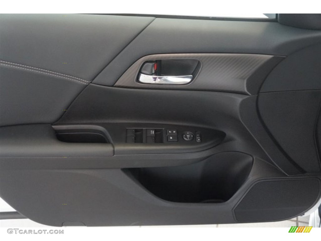 2016 Honda Accord Sport Sedan Black Door Panel Photo #107427896