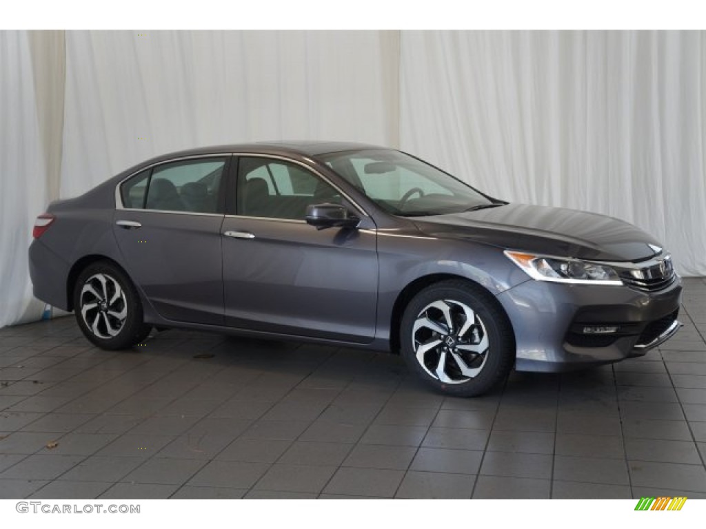 Modern Steel Metallic 2016 Honda Accord EX-L Sedan Exterior Photo #107428112