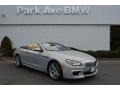 2015 BMW Individual Moonstone Metallic BMW 6 Series 650i xDrive Convertible  photo #2