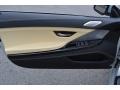 BMW Individual Champagne Full Merino Leather 2015 BMW 6 Series 650i xDrive Convertible Door Panel