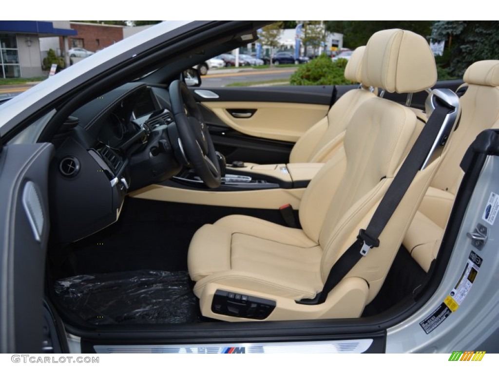 2015 6 Series 650i xDrive Convertible - BMW Individual Moonstone Metallic / BMW Individual Champagne Full Merino Leather photo #12