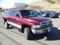 2001 Dark Garnet Red Pearl Dodge Ram 2500 SLT Quad Cab 4x4  photo #7