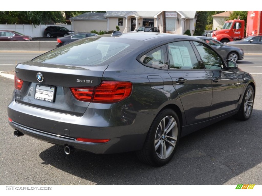 2015 3 Series 335i xDrive Gran Turismo - Mineral Grey Metallic / Black photo #3