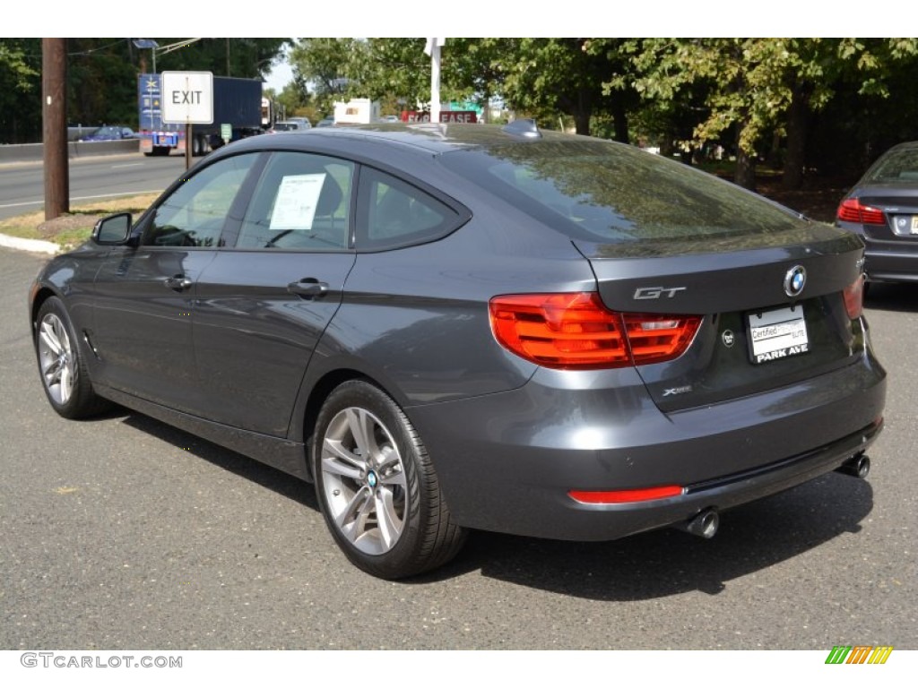 2015 3 Series 335i xDrive Gran Turismo - Mineral Grey Metallic / Black photo #5