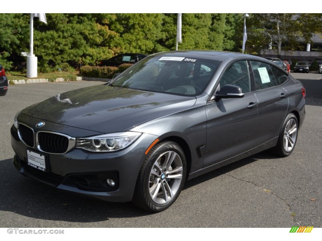 2015 3 Series 335i xDrive Gran Turismo - Mineral Grey Metallic / Black photo #7