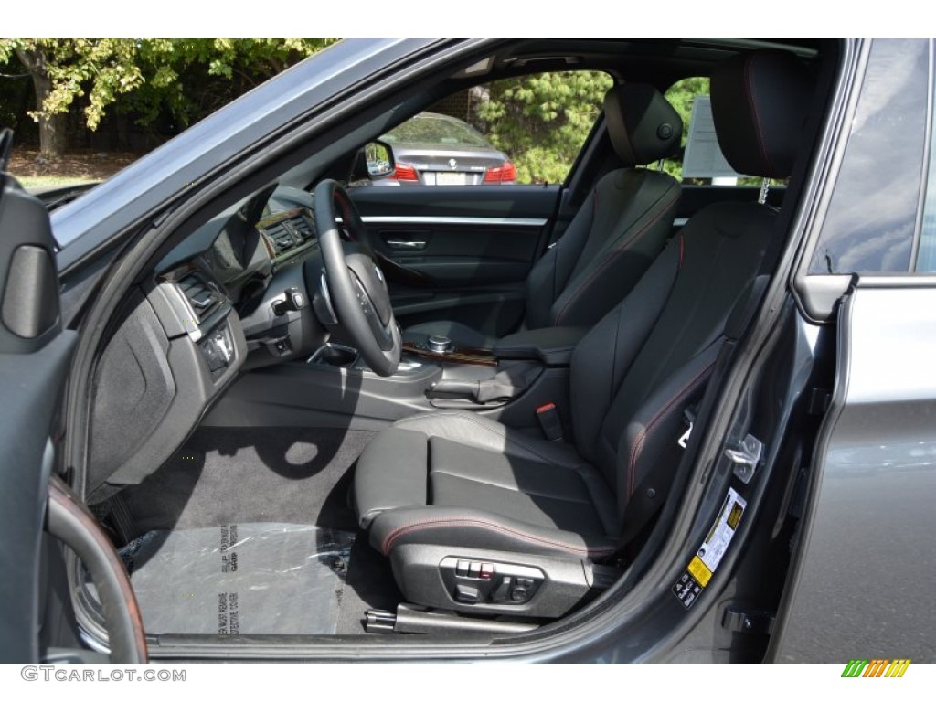 2015 3 Series 335i xDrive Gran Turismo - Mineral Grey Metallic / Black photo #12