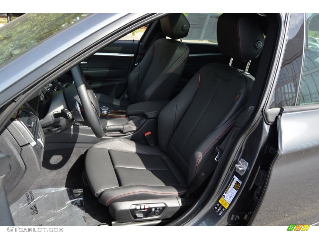 2015 3 Series 335i xDrive Gran Turismo - Mineral Grey Metallic / Black photo #14