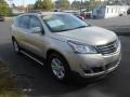 2013 Champagne Silver Metallic Chevrolet Traverse LT AWD  photo #1