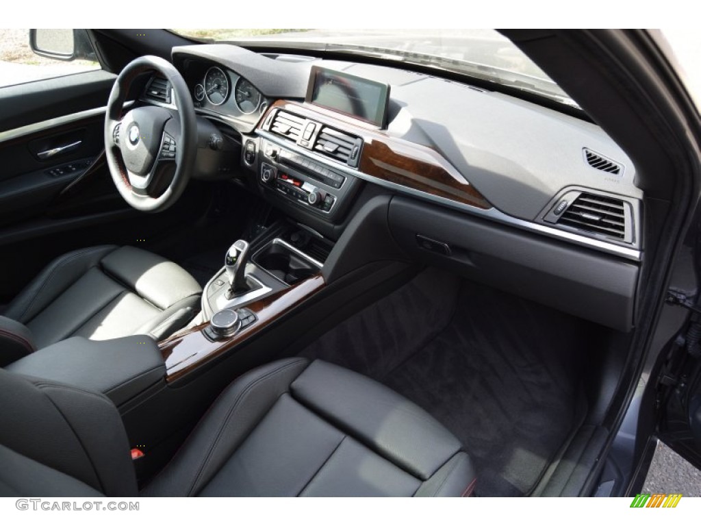 2015 3 Series 335i xDrive Gran Turismo - Mineral Grey Metallic / Black photo #28
