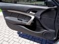 Black 2010 Honda Accord EX-L V6 Coupe Door Panel