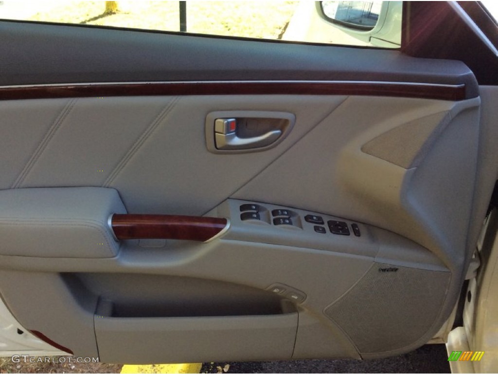 2008 Azera Limited - Powder White Pearl / Gray photo #7