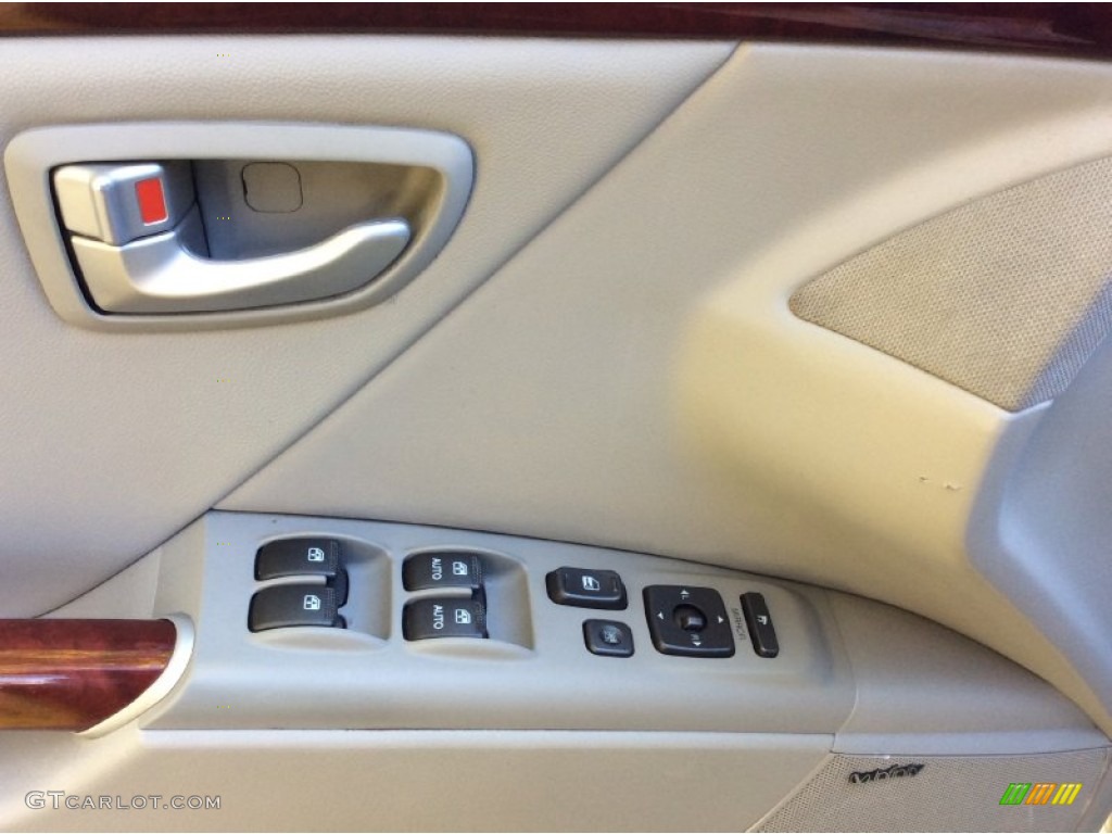 2008 Azera Limited - Powder White Pearl / Gray photo #8