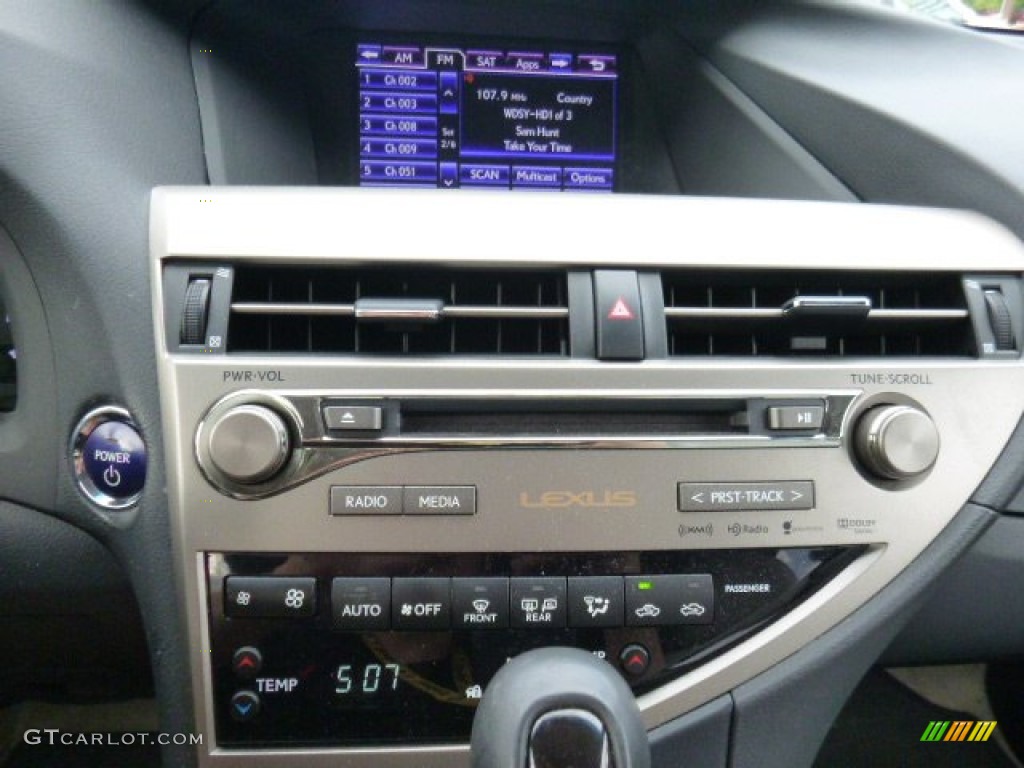 2013 RX 450h AWD - Nebula Gray Pearl / Light Gray/Ebony Birds Eye Maple photo #3