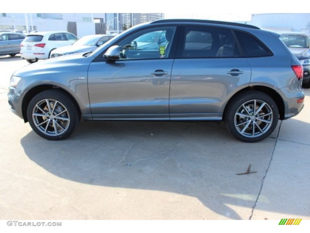 2016 Q5 3.0 TFSI Premium Plus quattro - Monsoon Gray Metallic / Black photo #5
