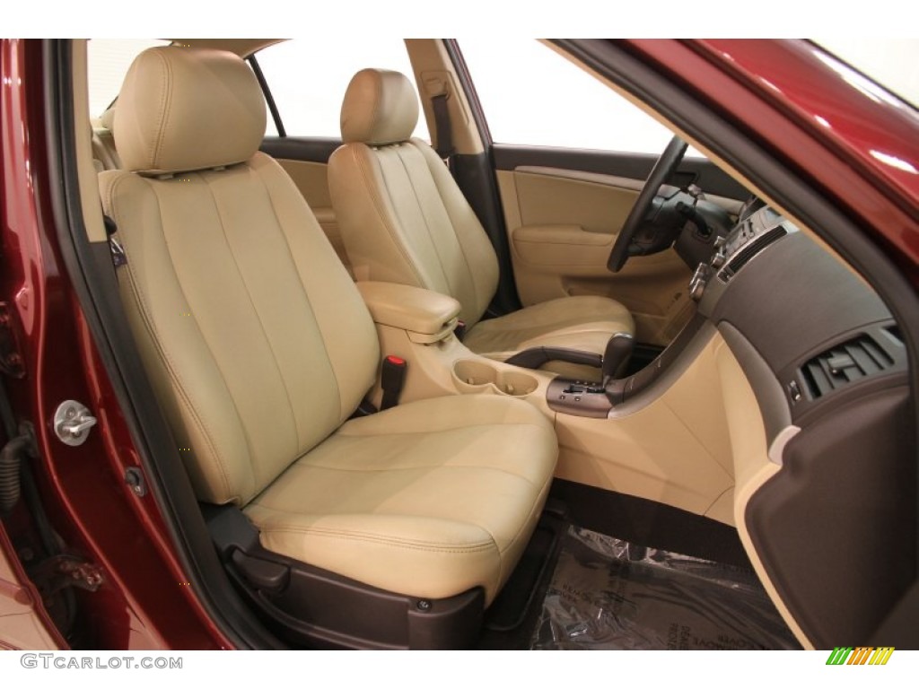 2009 Hyundai Sonata GLS Front Seat Photo #107435539