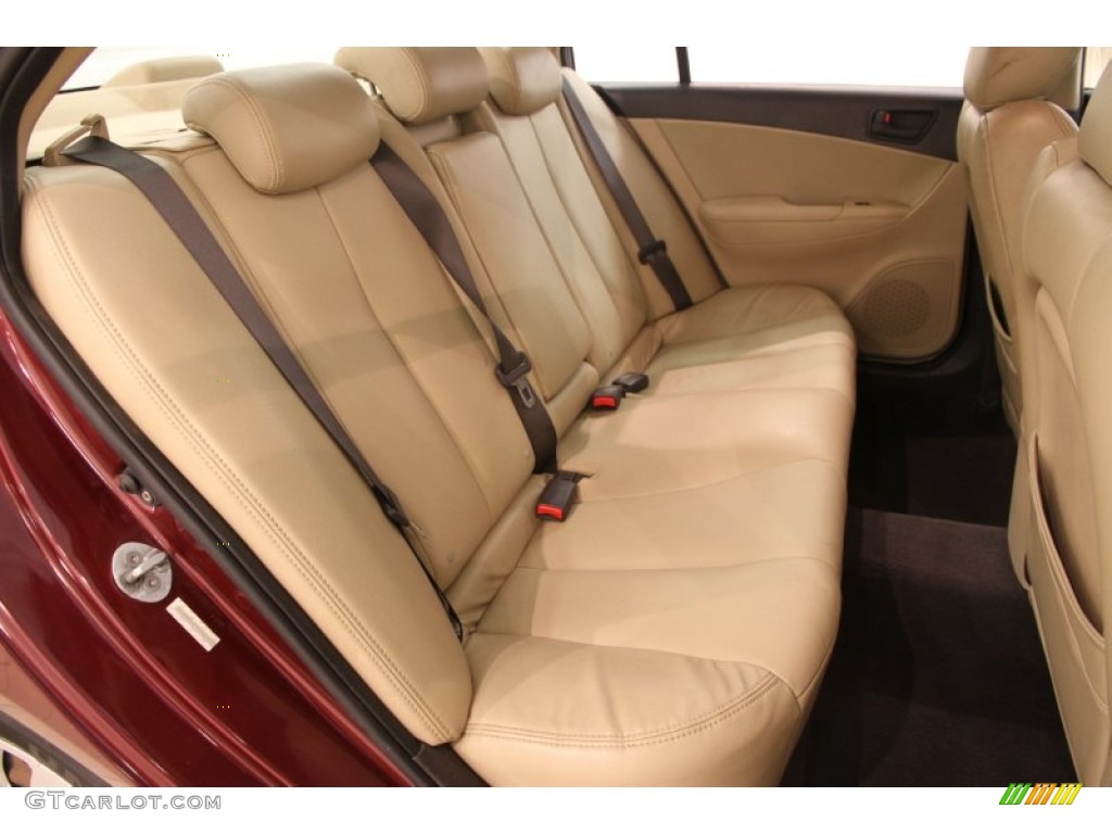 Camel Interior 2009 Hyundai Sonata GLS Photo #107435635