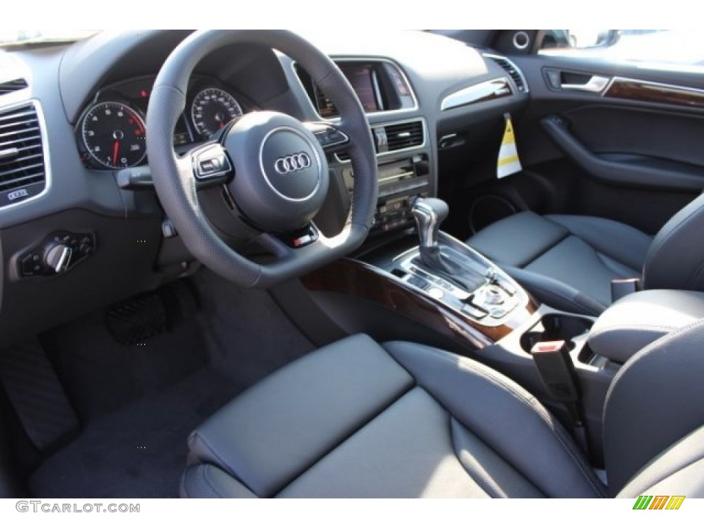 Black Interior 2016 Audi Q5 3.0 TFSI Premium Plus quattro Photo #107435638