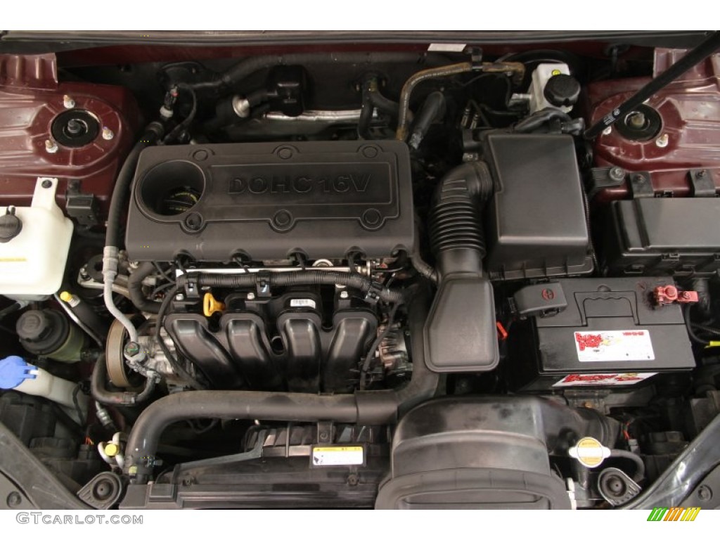 2009 Hyundai Sonata GLS 2.4 Liter DOHC 16V VVT 4 Cylinder Engine Photo #107435704