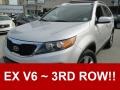 2012 Bright Silver Kia Sorento EX V6 AWD  photo #1