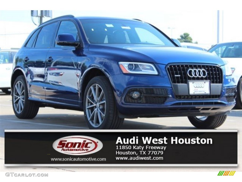 2016 Q5 3.0 TFSI Premium Plus quattro - Scuba Blue Metallic / Chestnut Brown photo #1