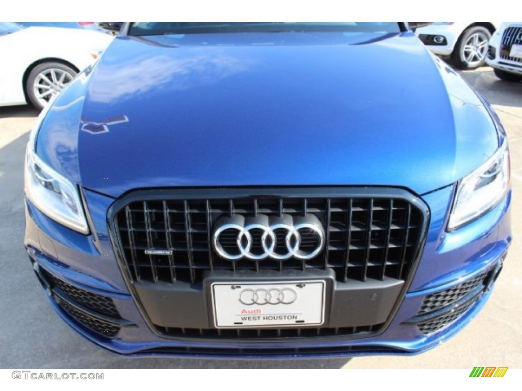 2016 Q5 3.0 TFSI Premium Plus quattro - Scuba Blue Metallic / Chestnut Brown photo #2