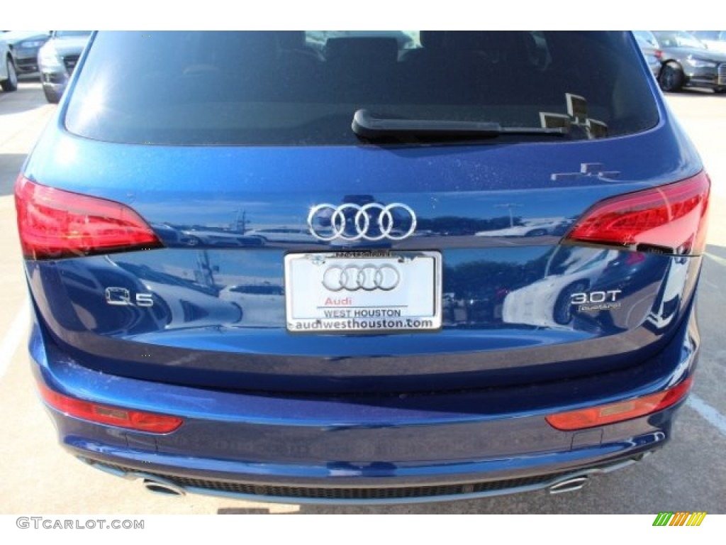 2016 Q5 3.0 TFSI Premium Plus quattro - Scuba Blue Metallic / Chestnut Brown photo #7