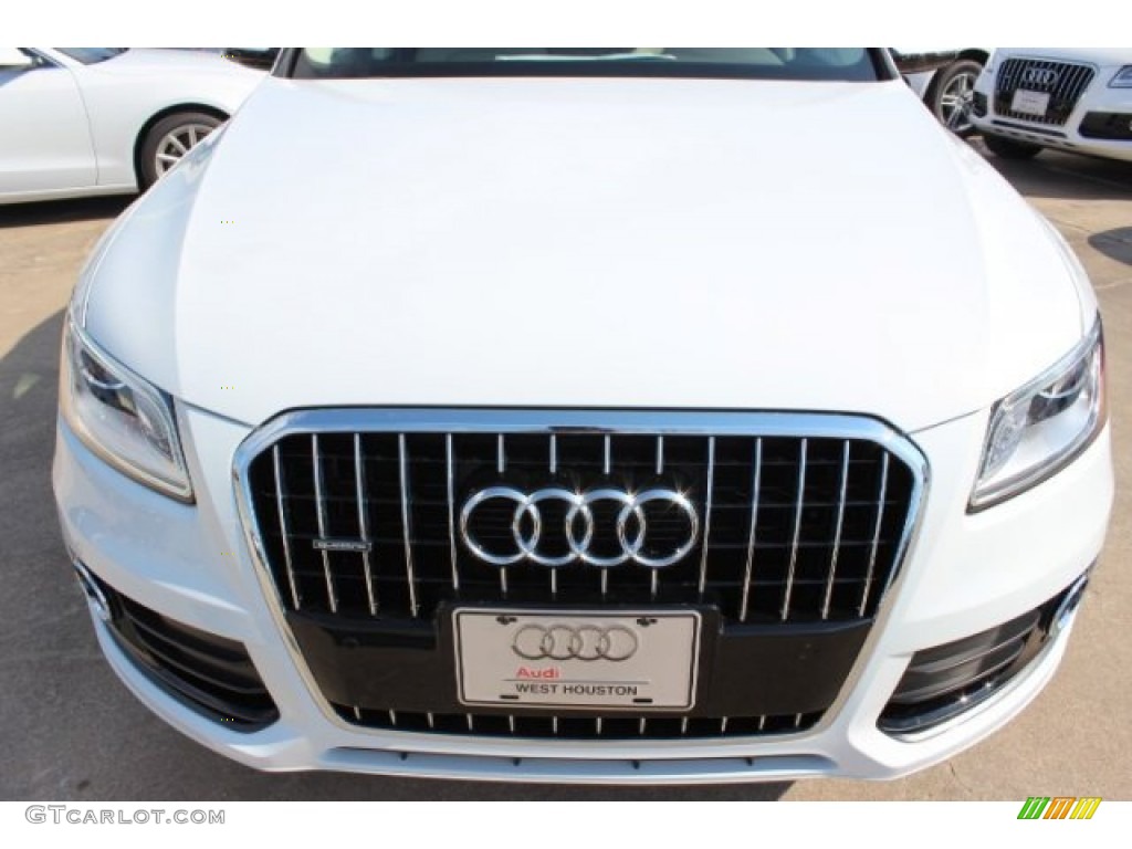 2016 Q5 2.0 TFSI Premium Plus quattro - Glacier White Metallic / Pistachio Beige photo #2