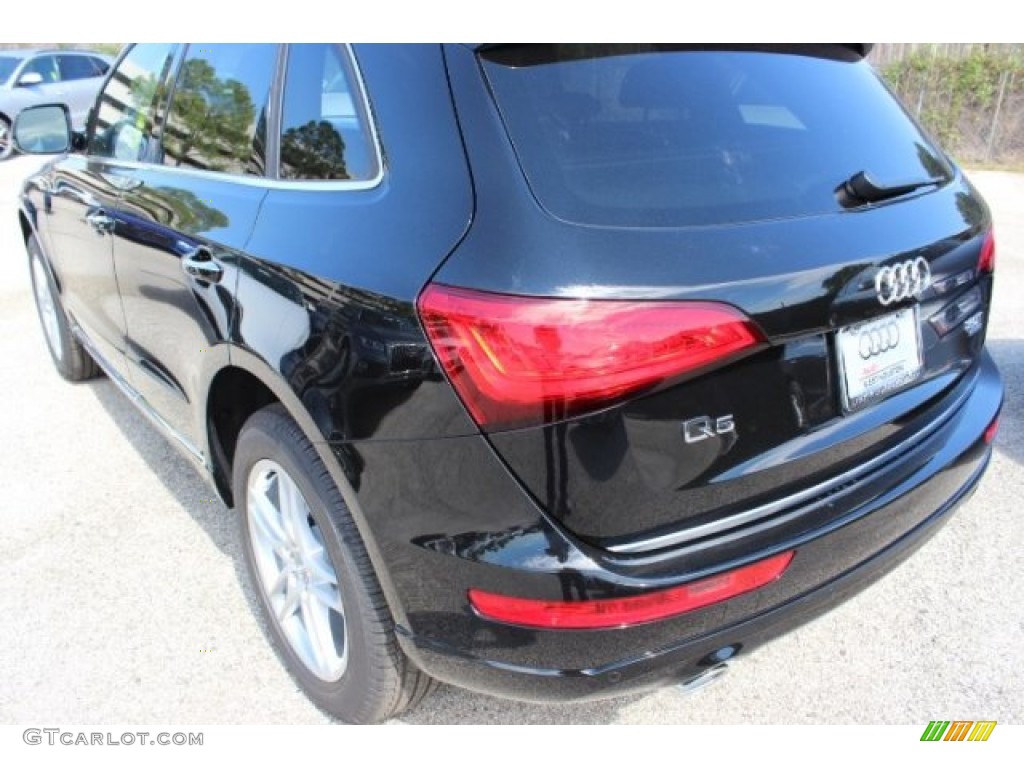 2016 Q5 2.0 TFSI Premium Plus quattro - Mythos Black Metallic / Chestnut Brown photo #6
