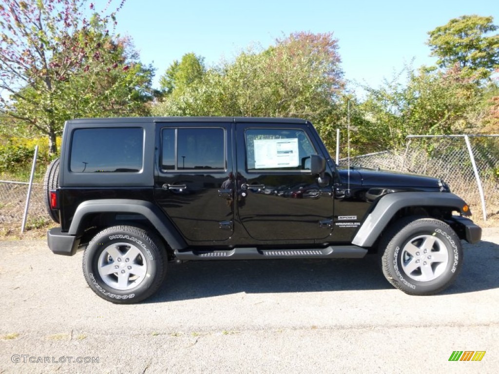 2016 Wrangler Unlimited Sport 4x4 - Black / Black photo #7