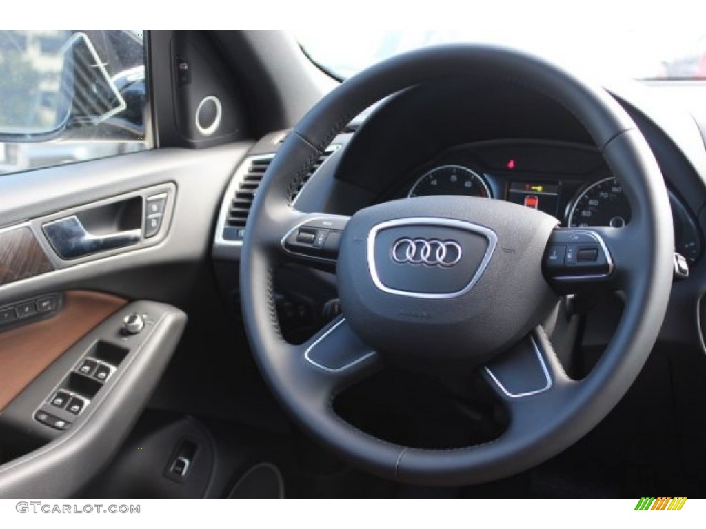2016 Q5 2.0 TFSI Premium Plus quattro - Brilliant Black / Chestnut Brown photo #36