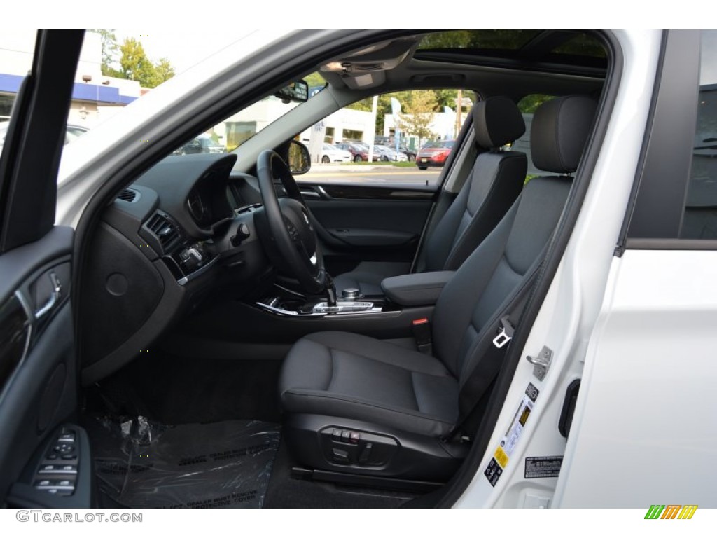 2015 X3 xDrive28i - Alpine White / Black photo #11