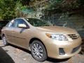 Sandy Beach Metallic 2013 Toyota Corolla LE Exterior