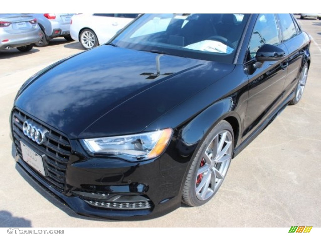 Brilliant black 2016 Audi S3 2.0T Premium Plus quattro Exterior Photo #107441419