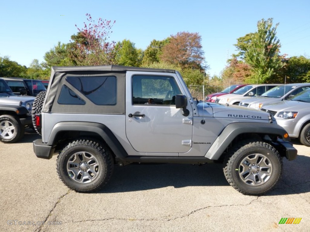 Billet Silver Metallic 2016 Jeep Wrangler Rubicon 4x4 Exterior Photo #107441449