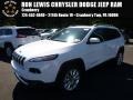 2016 Bright White Jeep Cherokee Limited 4x4  photo #1